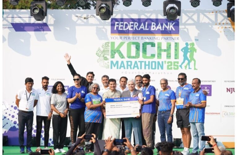 3rd Federal Bank Kochi Marathon Champions Sustainability and Athletic Excellence
