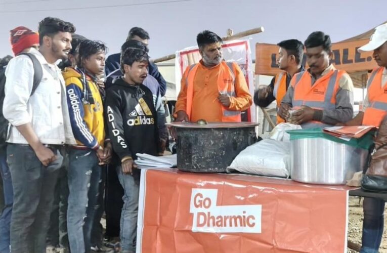 Go Dharmic’s Annadan Seva at Kumbh Mela: Feeding Thousands Daily