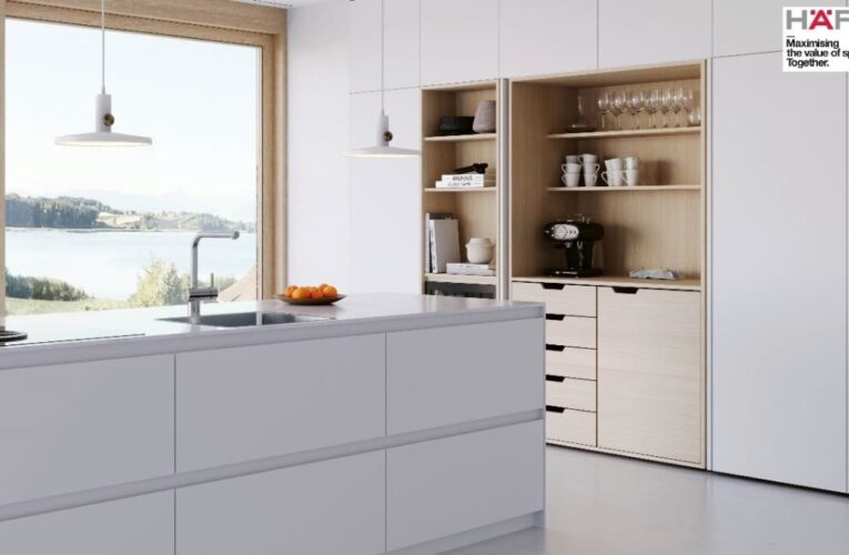 The New Generation of Home Storage and Island Solutions by Hafele