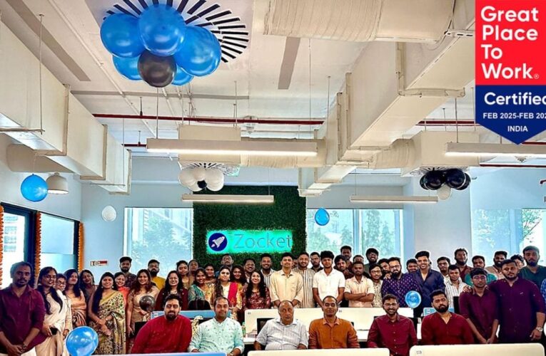 Zocket Earns Great Place to Work Certification—Because Thriving Teams Build Thriving Companies