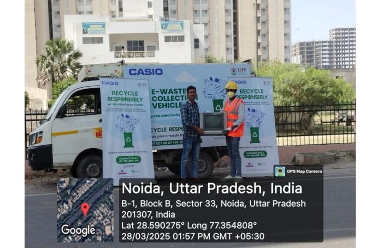 Casio India’s Recycle Responsibly Campaign Collects 1800 KGs of E Waste in Delhi NCR Through Citizen Action