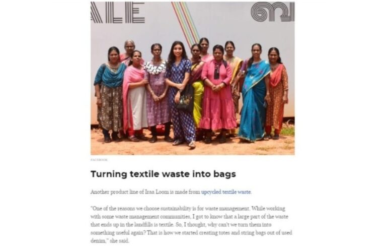 Iraaloom: Weaving Sustainability into Every Thread of Tradition