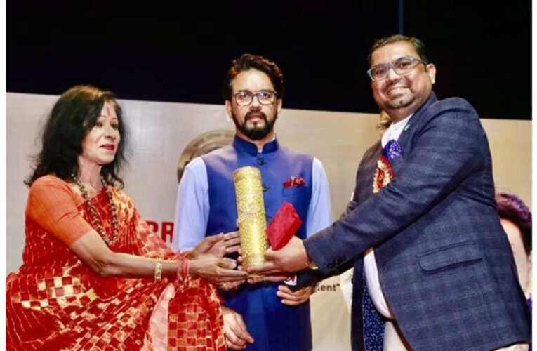 A Beautiful Moment of Honour! Green India Initiative and The Solar Man of India Receive Bharat Pratibha Samman 2025