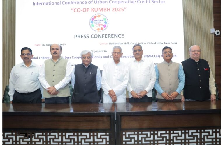 Shri Amit Shah will inaugurate NAFCUB’ International Conference “Co-op Kumbh 2025”