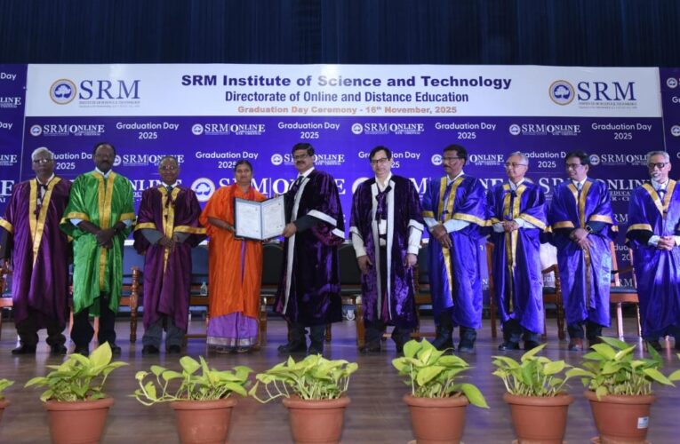 4000 Students Graduate from SRMIST’s Online & Distance Education Course 2025