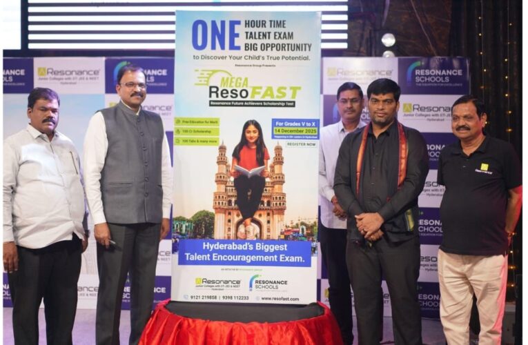 JD Lakshminarayana Garu Unveils Hyderabad’s Biggest Talent Exam – MEGA ResoFAST