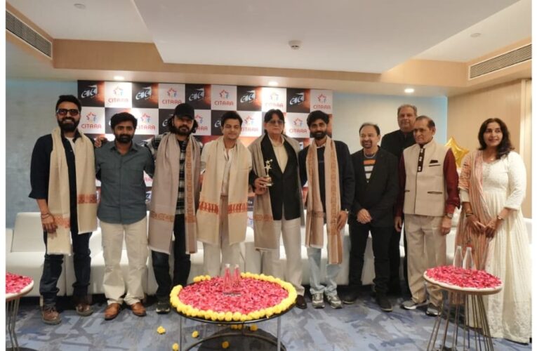 Citara, Laloo Makers Express Interest in Developing Gujarat Film City at Laloo Team Felicitation Event