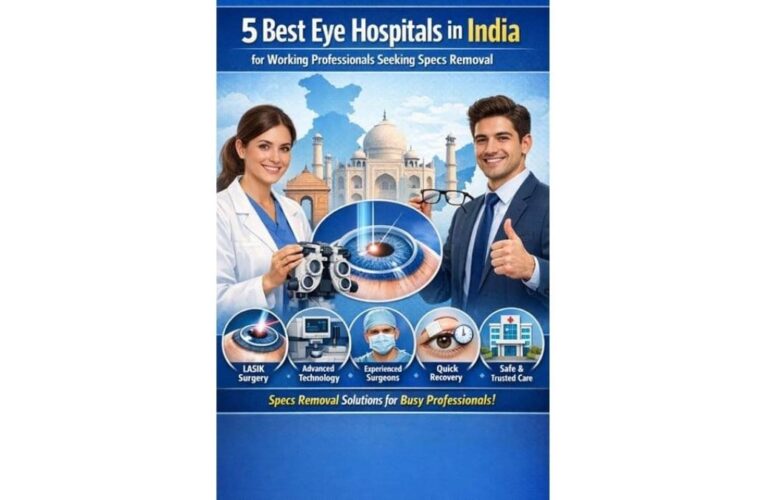 5 Eye Hospitals in India for Working Professionals Seeking Specs Removal