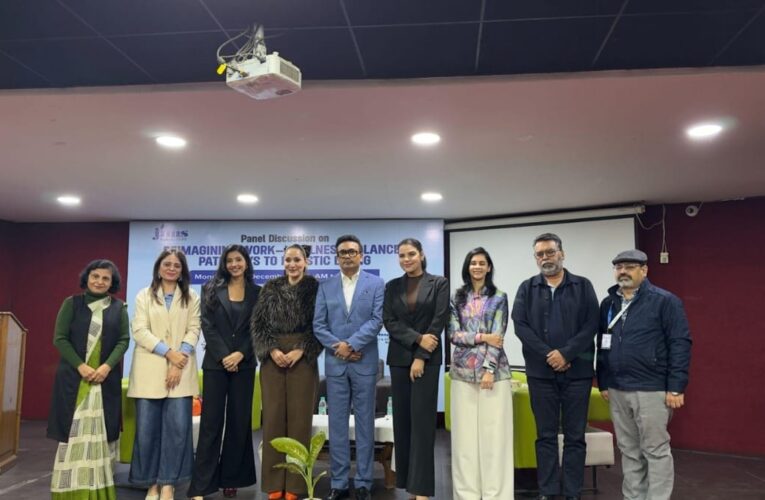 JIMS Kalkaji Hosts Panel Discussion on “Reimagining Work–Wellness Balance: Pathways to Holistic Living