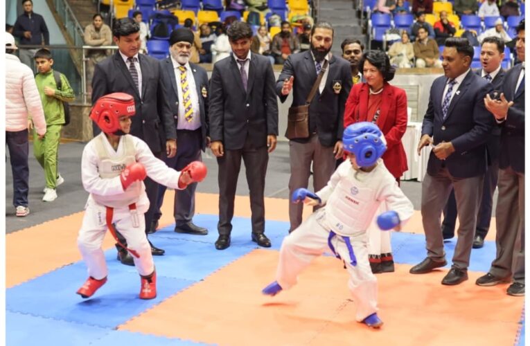 Martial Arts Excellence at Talkatora Stadium: Punjab Clinches Victory in All India Karate Championship