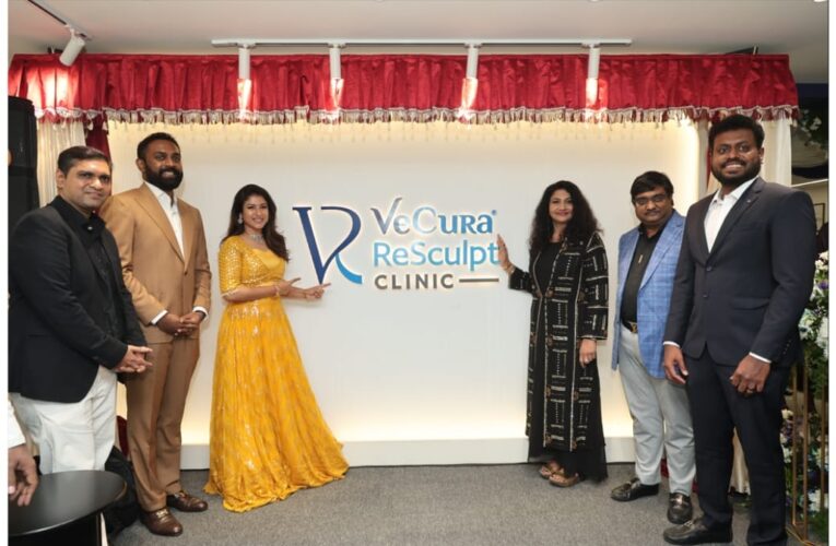 VeCura ReSculpt Launched by Actress Alya Manasa & Praba Reddy, in Chennai, Redefining Science-Led Non-Surgical Body Sculpting in South India