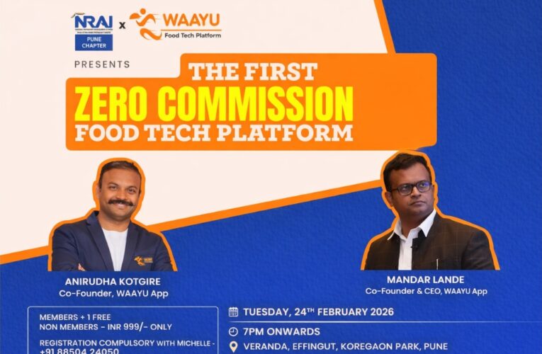 180 Plus FnB Leaders and NRAI on One Stage: WAAYU Anchors High-Stakes Industry Dialogue in Pune