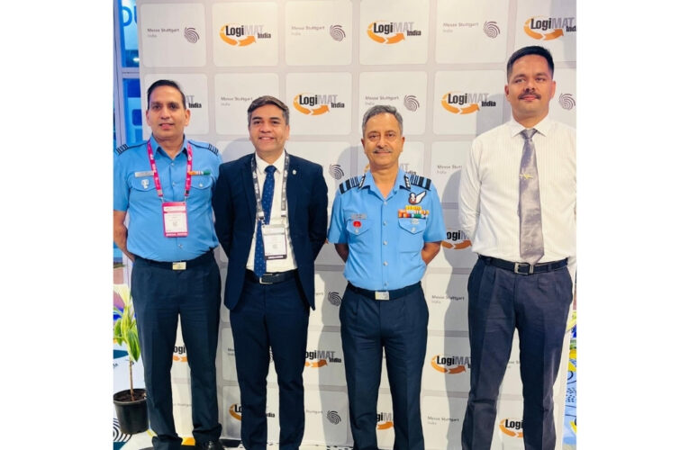 Air Marshal Ajay Kumar Pan Explores Future-Ready Logistics at LogiMAT India 2026