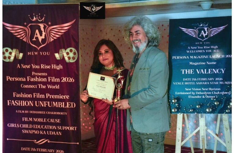 Mumbai, Persona Fashion Film 2026 ‘Connect the World’ , Cinema, Fashion and Social Impact.