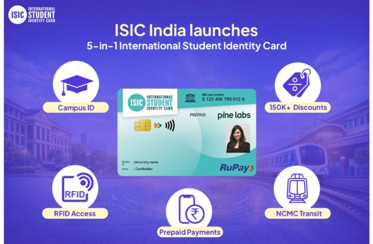 ISIC India partners NPCI and Pine Labs to unveil 5-in-1 International Student Identity Card