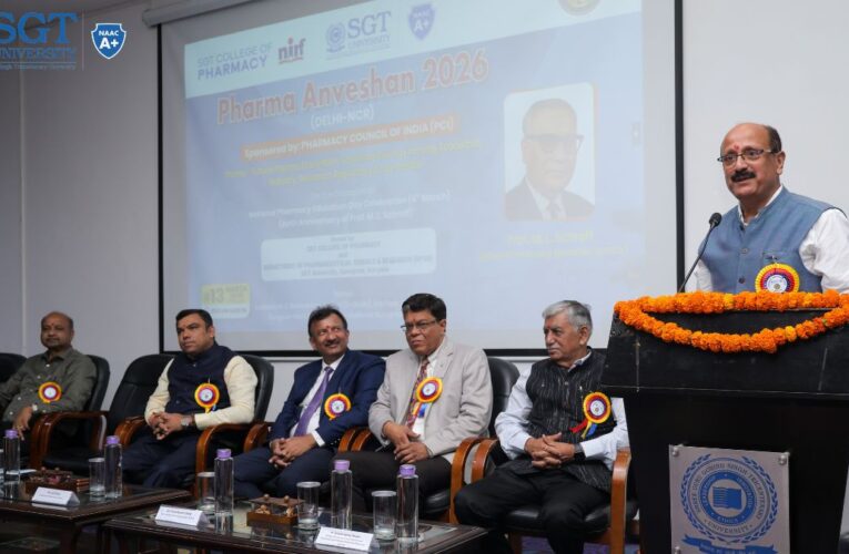SGT University Hosts ‘Pharma Anveshan 2026’ to Mark National Pharmacy Education Day