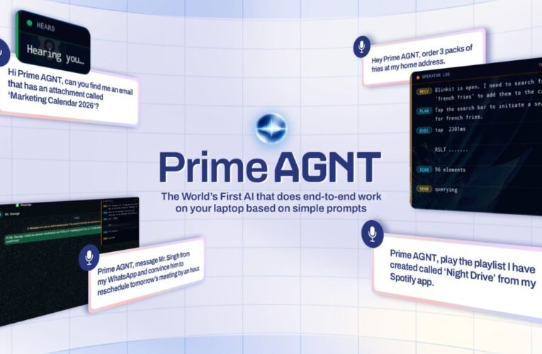 Primebook Introduces Prime Agnt, a JARVIS-Inspired AI That Executes Tasks Without You Touching the Keyboard