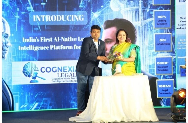 CognexiaAI Launches India’s First AI Native Legal Intelligence Platform, Announces Rs 540 Crore Global Contracts