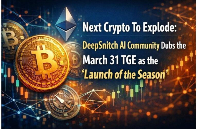 Next Crypto To Explode in Q2: DeepSnitch AI Community Dubs the March 31 TGE as the ‘Launch of the Season’, ETH at USD 2.1K, XRP Tests USD1.45