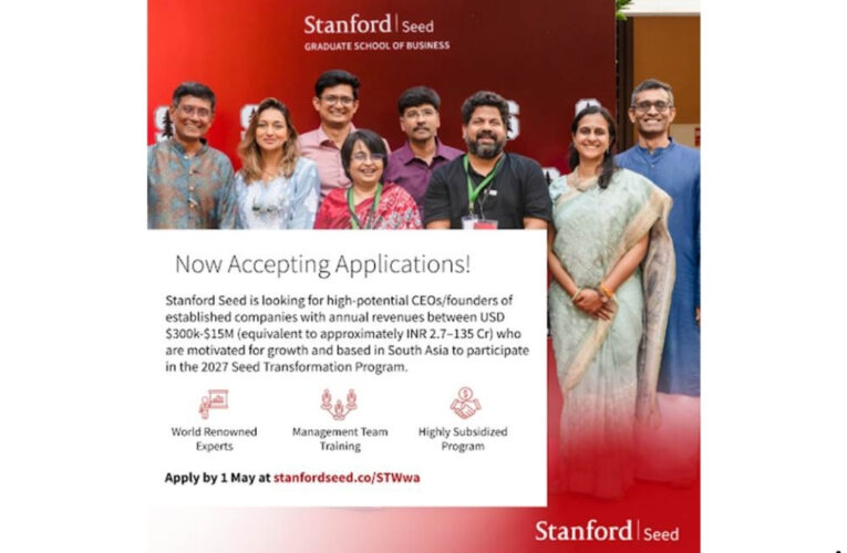Last Call: Applications for Stanford Seed Transformation Program in South Asia Close Soon