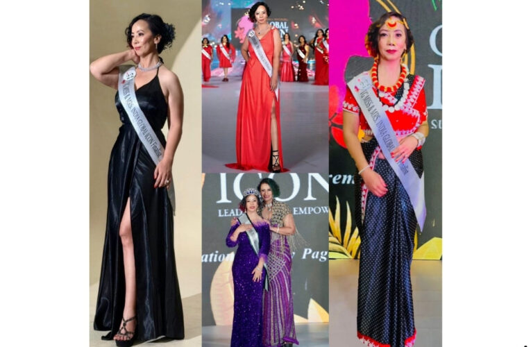 Advocate Dina Rai Shines at VG Mrs. India Global Icon 2026, Crowned Sikkim Queen and North-East Zone Winner