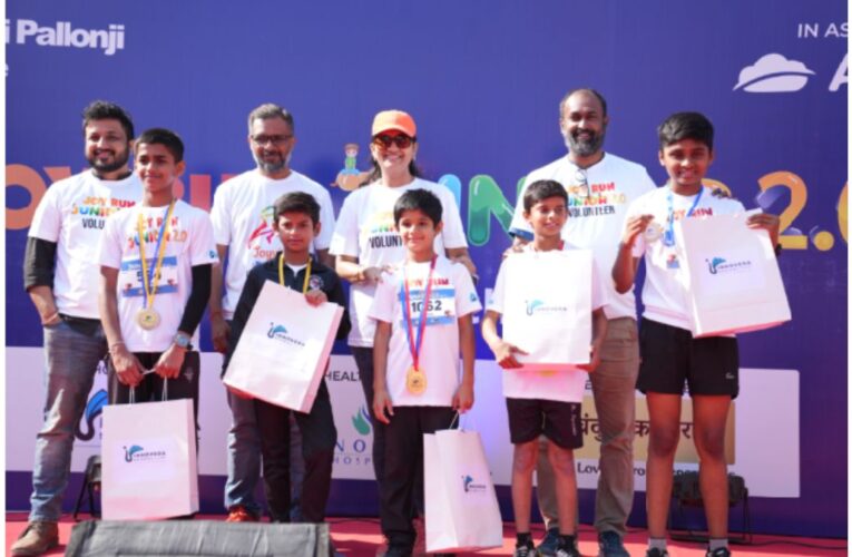 Joyville Shapoorji Housing Brings Young Pune Runners Together for ‘Joy Run Junior 2.0’ at SP Kingstown