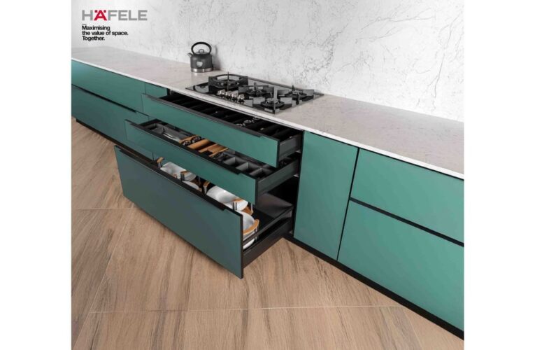 Hafele introduces MatrixBox Premium+ Drawer System Offering a Hassle-Free Installation Experience