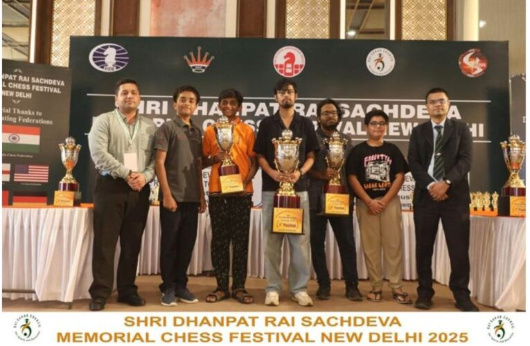 GM Pravin Thipsay Endorses Shri Dhanpat Rai Sachdeva Memorial International Chess Festival