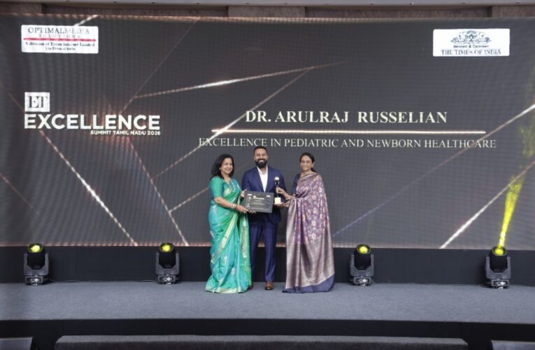 A Young Pediatrician, Dr. Arulraj Russelian, Making a Difference in Child Healthcare 