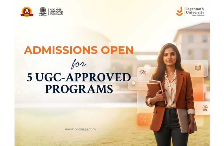 July 2026 Admissions Open: Jagan Nath University Online Launches New Session Across 5 UGC-approved Programs