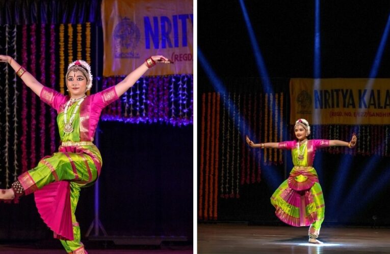 Krisha Dave presents Bharatanatyam Arangetram, mesmerises audience with complete Vishwambhari Stuti