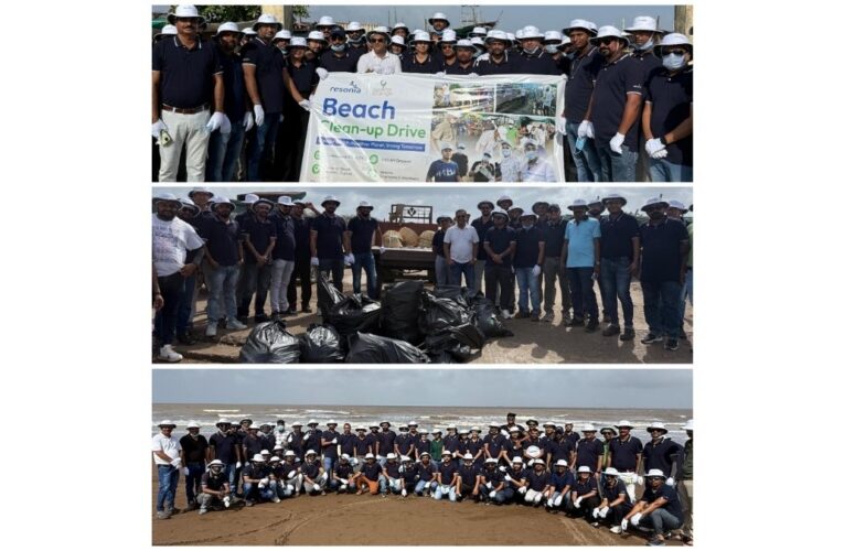 Khavda 4C Power Transmission Limited Marks World Environment Day with Major Beach Clean-Up Drive at Ubhrat; 1,500 Kg Waste Collected