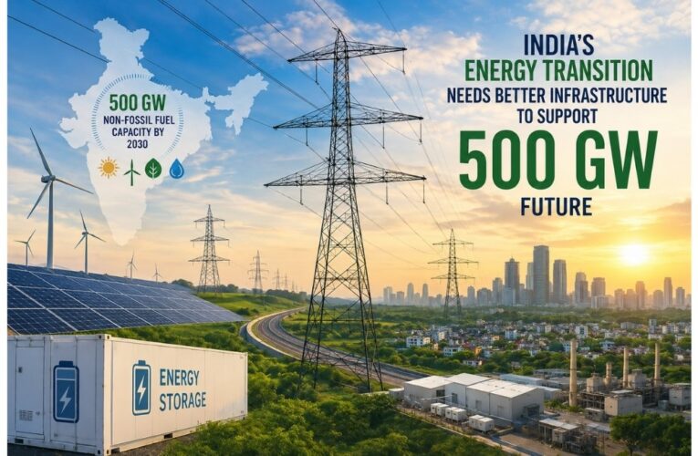 India’s Energy Transition Needs better infrastructure to support 500 GW Future