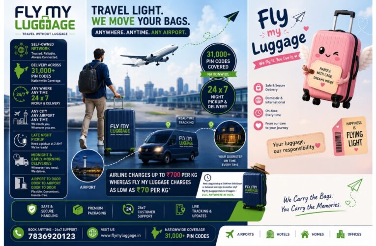 Fly My Luggage Emerges as a Cost-Effective Alternative to Rising Airline Excess Baggage Charges in India