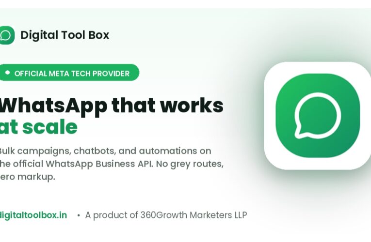 Digital Tool Box Operates as an official Meta Tech Provider, bringing ban-safe WhatsApp marketing to Indian SMBs