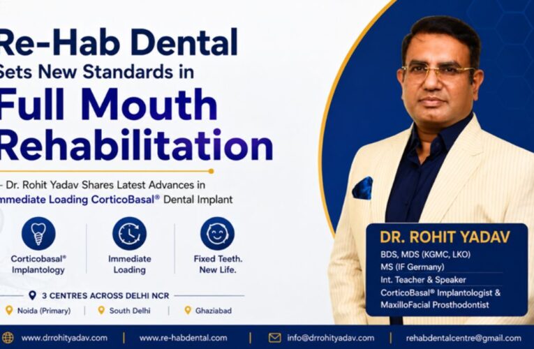 Re-Hab Dental Sets New Standards in Full Mouth Rehabilitation