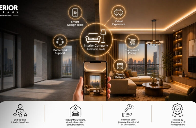 Interior Company by Square Yards Redefines the Post-Possession Journey with Tech-driven Interior Solutions