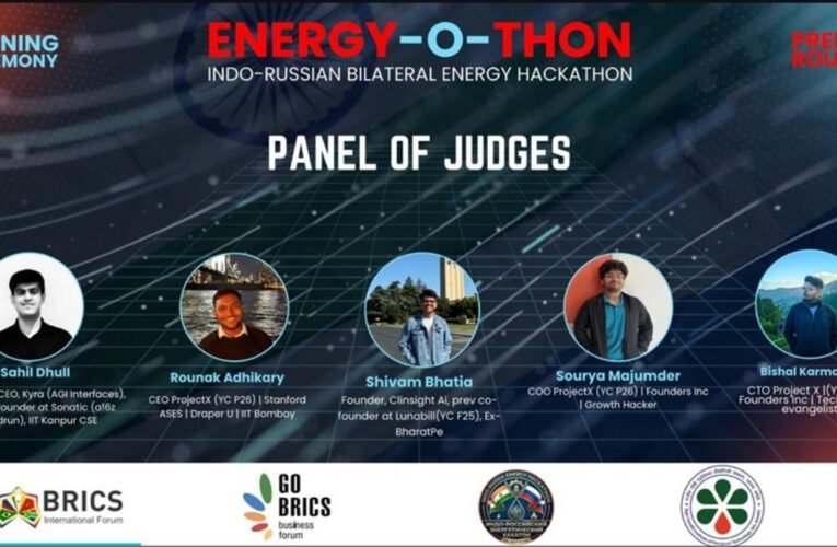 World’s First BRICS Nations Hackathon Sets 17,000 Young Innovators on India and Russia’s Energy Challenges