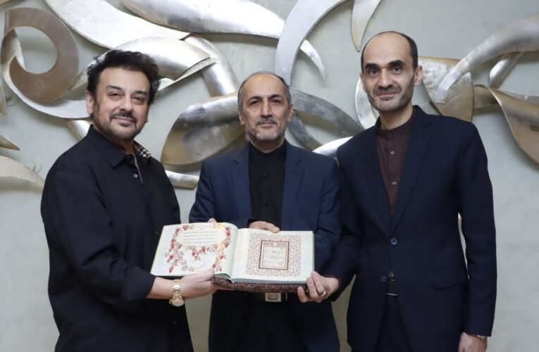 Iranian Consulate General Recognises Adnan Sami’s Emotional Musical Tribute to the People of Iran and Its Late Supreme Leader