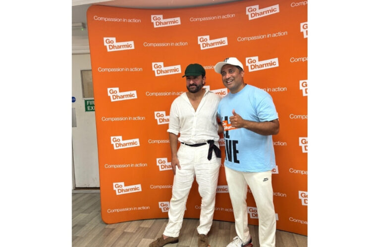 Cricket, Compassion and Community: Saif Ali Khan Joins Go Dharmic Charity Cricket Day in London