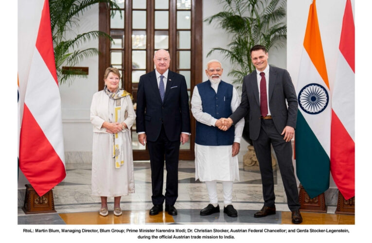 Blum Reflects on Historic India Mission and Martin Blum’s Meeting with Prime Minister Narendra Modi