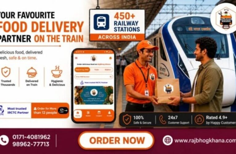 Why Rajbhog Khana is a Trusted Choice for Fresh and Tasty Food on Train Journeys