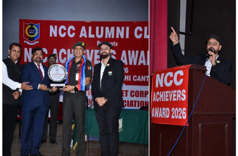 “An NCC Cadet is the Arjuna of Modern India”: Dr Ujjwal Chugh’s Inspiring Closing Keynote Becomes the Soul of NCC Achievers Awards 2026