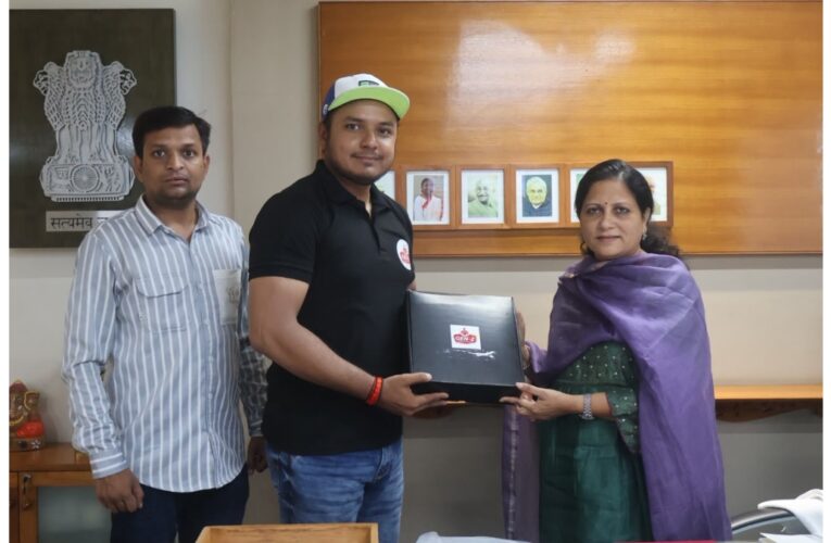 Leadership Meets Fitness – Aman Rathod and Hon’ble Minister Smt. Manishaben Vakil unite to support the mission of a healthier Gujarat