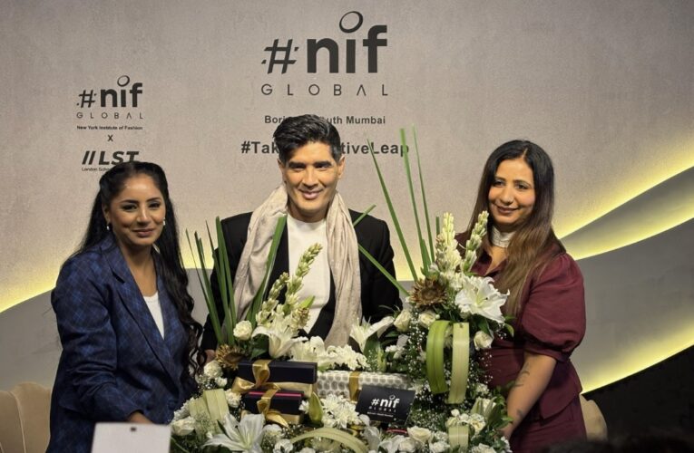 Manish Malhotra Inspires Young Designers at NIF Global Borivali, Celebrating Creativity, Confidence and the Future of Fashion