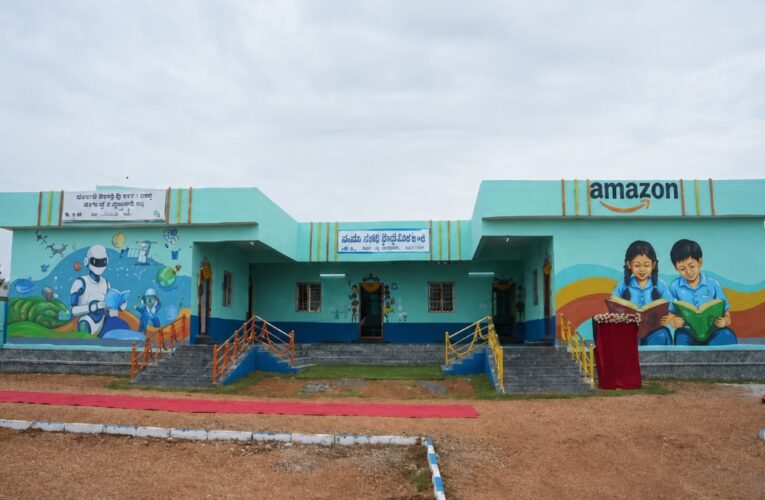 Amazon Inaugurates New Mandal Parishad Primary School and Pre-Primary Center in Peddaveedu, Telangana