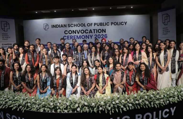 Indian School of Public Policy Celebrates the Graduation of the PDM Class of 2026 at its Convocation Ceremony