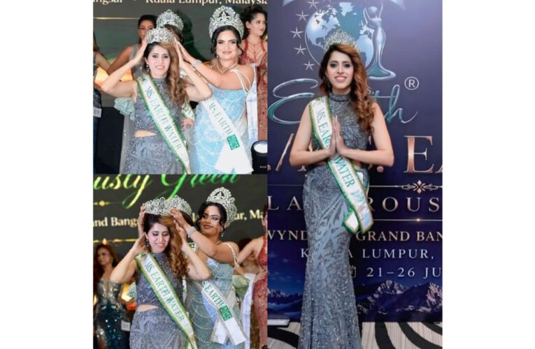 Mumbai’s Akanksha Chawla Brings Glory to India with Multiple International Titles at Mrs. & Ms. Earth International Beauty Pageant in Malaysia