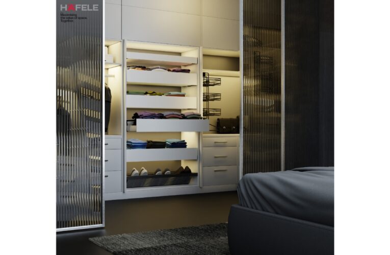 Hafele MatrixBox Premium+ Tall Unit: Intelligent Storage Built for Modern Living