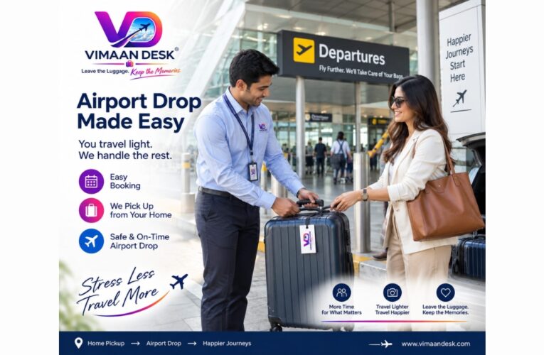 Travel to the Airport Without Your Bags: BagSwift, a Vimaan Desk Brand, Launches Home-to-Airport Baggage Pickup & Check-in Counter Assistance